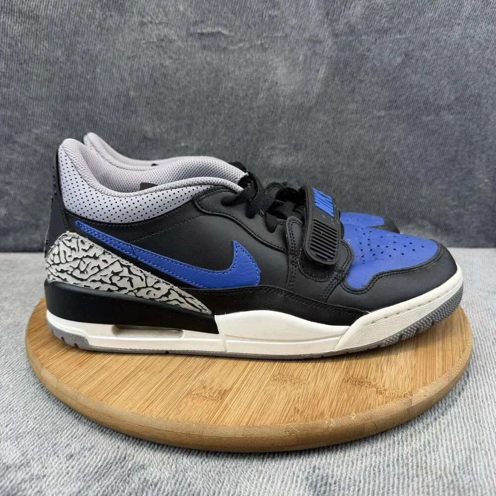 Jordan Legacy 312 Low Shoes Mens Size 10.5 Black Basketball CD7069-041 Sneakers